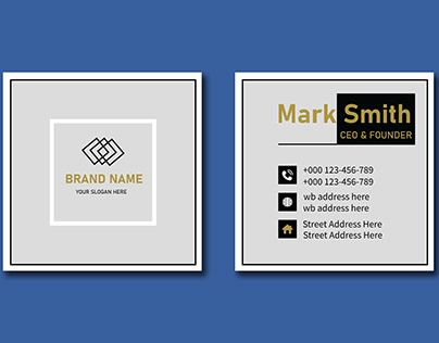 Square Business card