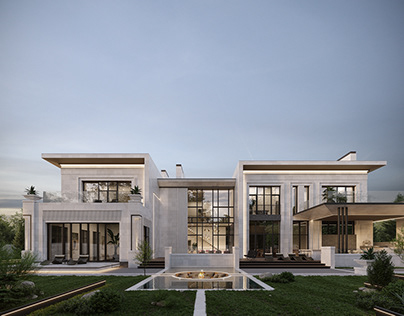 VILLA IN CLASSICAL STYLE WITH NEOCLASSICAL ELEMENTS