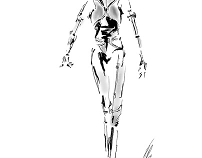 Psycho Mantis drawing