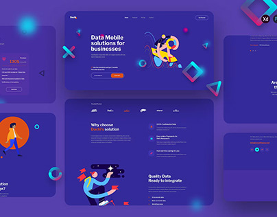 Dachi - Database Services landing page template
