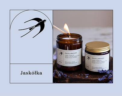 Jaskółka (Swallow) • candles • brand identity