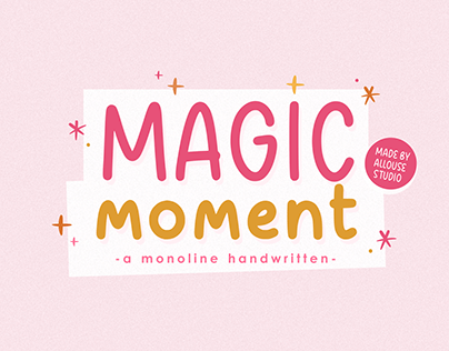 Magic Moment - Free Font