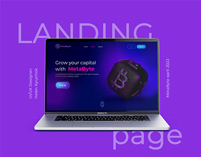 Landing Page MetaByte