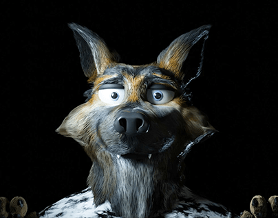 Dog character 3D