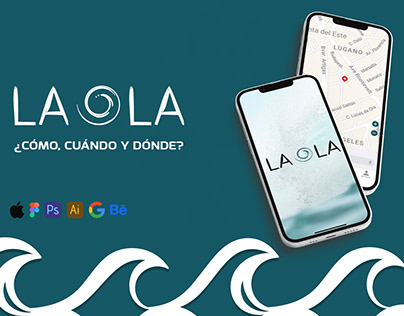 Mobile App + UX UI + Branding La Ola