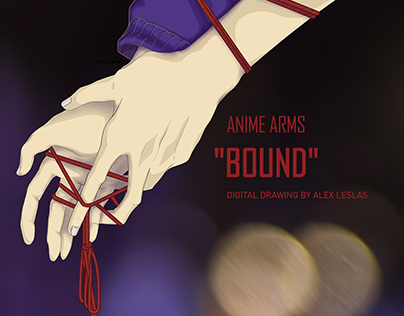 "Bound" Anime Arms Poster