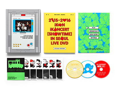 YG 2016 iKON 2015-2016 SHOWTIME CONCERT DVD