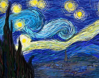 Re-touching Van Gogh