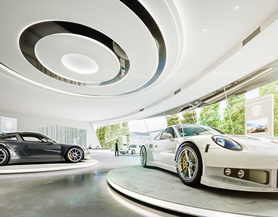 Porsche Showroom Concept