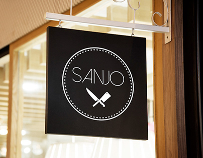 Logo & Menu / Sanjo