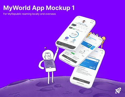 MyWorld App Mockup 1
