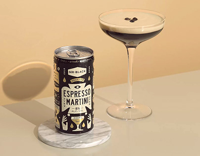 Mr Black Espresso Martini | FULL CGI