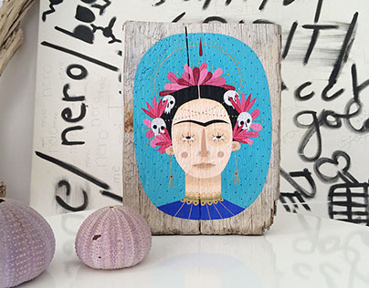Tribute to Frida Kahlo by Isoì