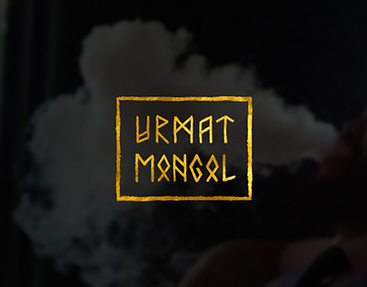 URMAT MONGOL Hookah Service Brand Identity