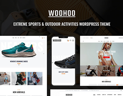 Extreme Sports & Outdoor Activities WordPress Theme