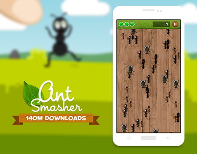 Ant Smasher Redesign - Interface Design and UX