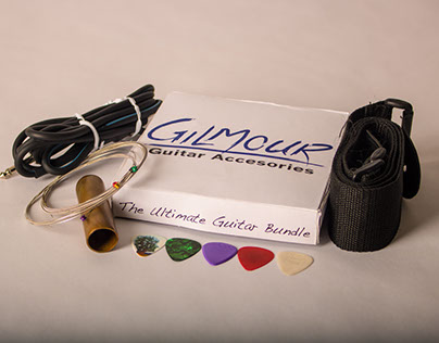 "Gilmour Guitar Accessories Packaging"