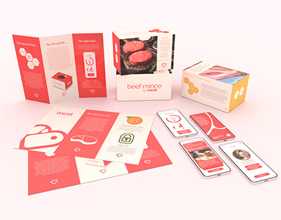 "Meat" // Brand Identity for Cultured Meat Products