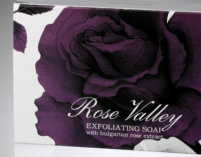Rose Valley hotel cosmetics design.