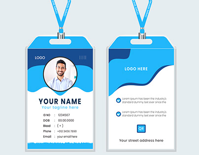 Business ID Card Design Tempalte