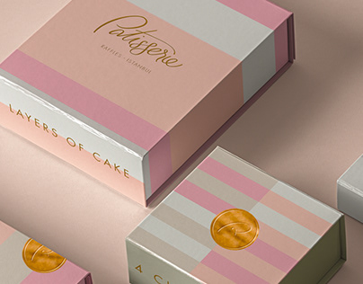 Raffles Patisserie: Branding and packaging