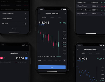 Design Concept – Stock Market App