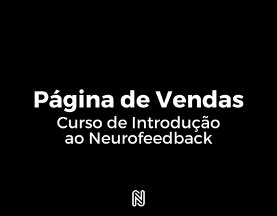 Página de Vendas - Curso de Introdução ao Neurofeedback