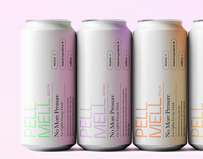 PELL-MELL / Less Caffeine Energy Drink for you