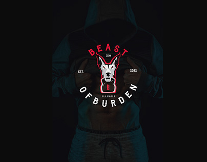 Gym Brand "Beast Of Burden" Branding + Identity