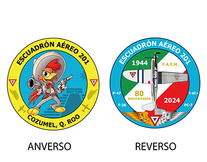 80 Aniv Fuerza Aerea Expedicionaria Mexicana (FAEM)