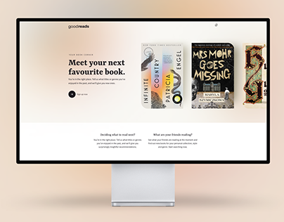 Goodreads redesign
