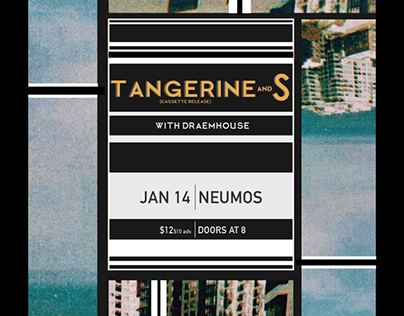 Tangerine and S @ Neumo's Posters