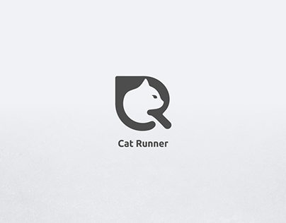 Cat Runner - Logo Branding