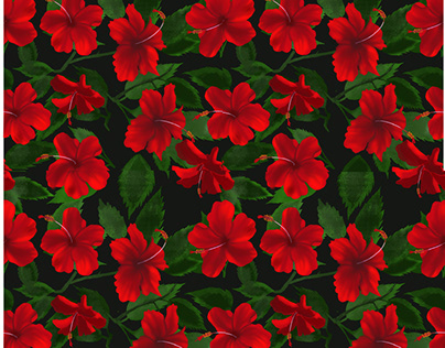 The hibiscus pattern