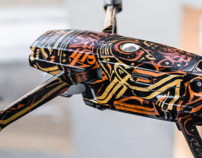 Customized drone by Pokras Lampas