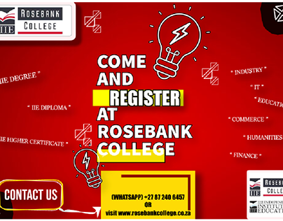 Rosebank College Flyer