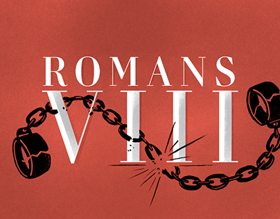 Romans 8 Sermon Series Graphic