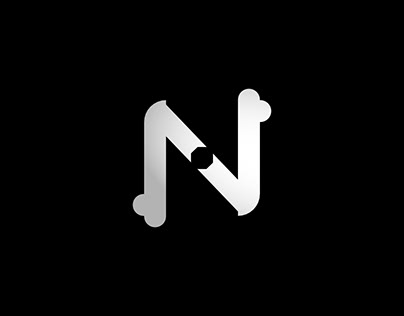 letter n bone logo