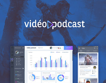 VideoPodcast - Video dashboard App