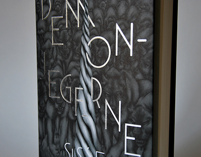Book cover design for Demonjegerne, by Sissel Chipman