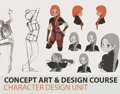 Concept Art & Story Design Course Character Design Unit