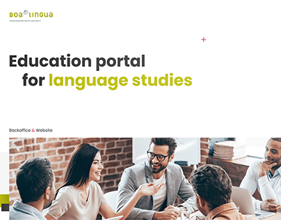 Boa Lingua – language learning platform | UX/UI Design