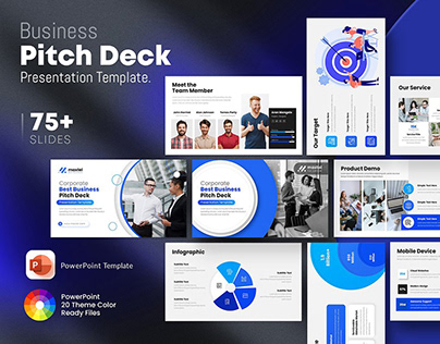 Business Pitch Deck Presentation
