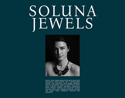 Soluna Jewels - Ecommerce Website