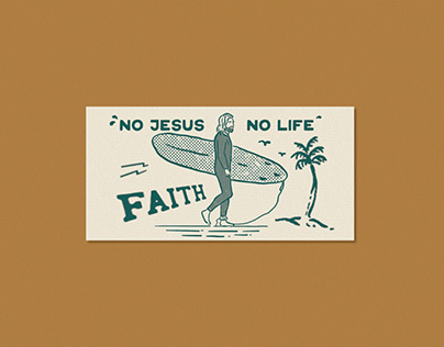 No Jesus No Life ╳ OUTDOOR系列 軍用鑰匙圈