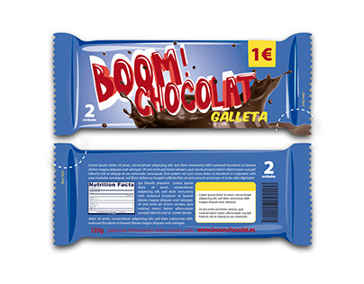 Packaging de chocolatina