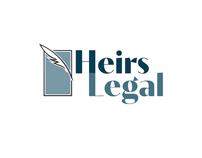 Heirs Legal Logo Business Card and Social Media Banners