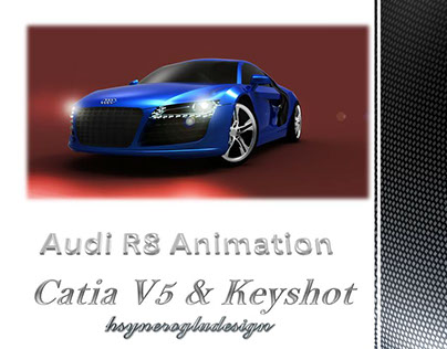 Audi R8 Keyshot Animation