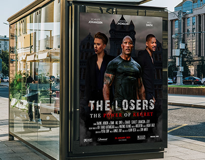 Movie Poster Design "The Losers"
