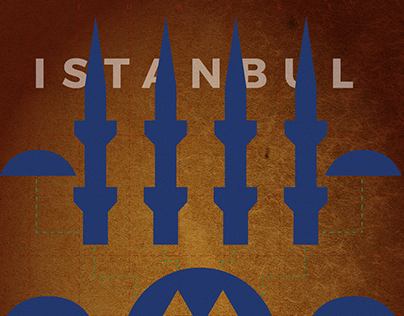 ISTANBUL - Travel Poster